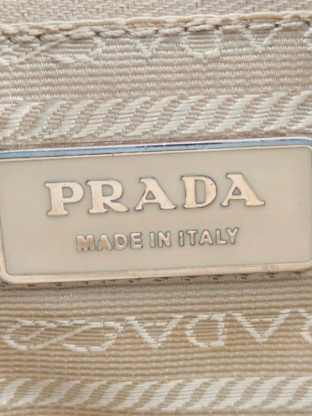 Prada Saffiano Lux Light Blue Leather Shoulder Bag Hobo Purse - Picture 12 of 13